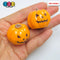 3D Halloween Fall Pumpkin Jack-O’-Lantern Cabochons Decoden Charm 5 pcs Charm
