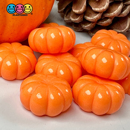 Pumpkin Mini Shinny Charms Halloween Thanksgiving Cabochons Decoden 10 Pcs Playcode3 Llc Charm
