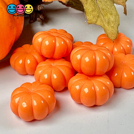 Pumpkin Mini Shinny Charms Halloween Thanksgiving Cabochons Decoden 10 Pcs Playcode3 Llc Charm
