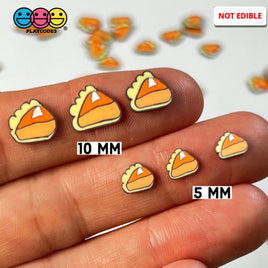 Pumpkin Pie Slice Fimo Slices Polymer Clay Fake Sprinkles Dessert Funfetti Confetti 10/5 Mm Sprinkle