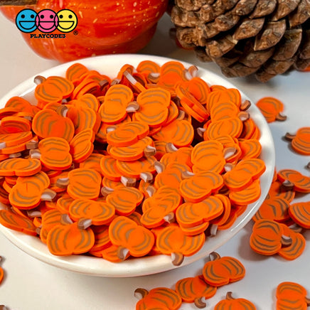 Pumpkin Whole Fimo Slices Polymer Clay Fake Sprinkles Halloween Funfetti Confetti 10/5 Mm Sprinkle