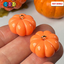 Pumpkin With Hooks Mini Charms Halloween Thanksgiving Cabochons Decoden 10 Pcs Playcode3 Llc Charm