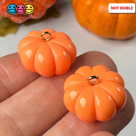 Pumpkin With Hooks Mini Charms Halloween Thanksgiving Cabochons Decoden 10 Pcs Playcode3 Llc Charm