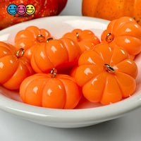 Pumpkin With Hooks Mini Charms Halloween Thanksgiving Cabochons Decoden 10 Pcs Playcode3 Llc Charm
