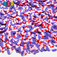 Purple Cupcake Birthday Cake 5Mm Fake Clay Sprinkles Decoden Fimo Jimmies 10 Grams Sprinkle