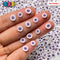 Purple Eyeballs Halloween Clay Fimo Slices Decoden Funfetti 5Mm Sprinkle