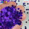 Purple Star Halloween Holiday Glitter 5Mm Plastic Decoden Funfetti Playcode3 Llc