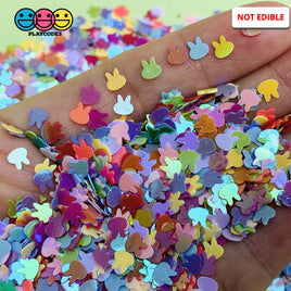 Iridescent Rabbit Bunny Glitters Nail Art 20/100 Grams Sprinkle