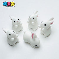 3D Rabbit Easter Holiday Cabochons Decoden Charm 5 pcs PLAYCODE3 LLC Charm