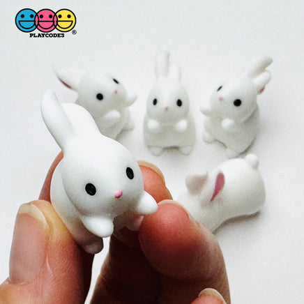 3D Rabbit Easter Holiday Cabochons Decoden Charm 5 pcs PLAYCODE3 LLC Charm