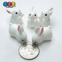 3D Rabbit Easter Holiday Cabochons Decoden Charm 5 pcs PLAYCODE3 LLC Charm