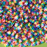 Rainbow Candy Polymer Clay Sprinkles Decoden Sprinkle