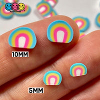 Rainbow Luck Charms Fimo Slices Fake Clay Sprinkles 10/5Mm Sprinkle