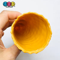 Fake Real Size Ice Cream Waffle Cone Plastic Food Desserts Prop 3 pcs PLAYCODE3 Fake Food