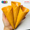 Fake Real Size Ice Cream Waffle Cone Plastic Food Desserts Prop 3 pcs PLAYCODE3 Fake Food