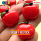 Red Apple Charms Fake Food 3D Cabochons 10Pcs Charm