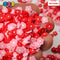 Red Pink Flower Fimo Fake Clay Sprinkles Flowers Valentines Day Decoden Jimmies Funfetti Sprinkle