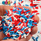 Red White And Blue 4Th Of July Fake Sprinkles Decoden Jimmies Sprinkle