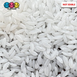 Rice Realistic Fake Food Faux Foods Imitation Actual Size Silicon Decoden Not Edible 20 Grams