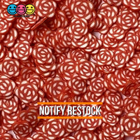 Rose Red Roses Fimo Slices Flowers Sprinkles Valentines Funfetti 5Mm 20 Grams Sprinkle