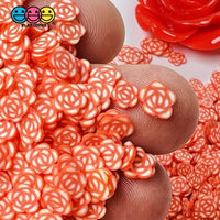 Rose Red Roses Fimo Slices Flowers Sprinkles Valentines Funfetti 5Mm Sprinkle