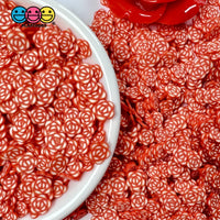 Rose Red Roses Fimo Slices Flowers Sprinkles Valentines Funfetti 5Mm Sprinkle