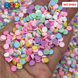 Round Confetti Fake Sprinkles Pastel Rainbow Decoden Jimmies Sprinkle