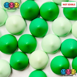 Saint Patricks Day Faux Chocolate Chips Colors Green Fake Food Realistic Charm Cabochons 24 Pcs