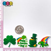 Saint Patricks Day Them Planars Holiday Clover Shamrock Leprechaun Hat Rainbow Gold Planar Decoden