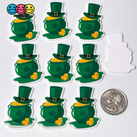 Saint Patricks Day Them Planars Holiday Clover Shamrock Leprechaun Hat Rainbow Gold Planar Decoden