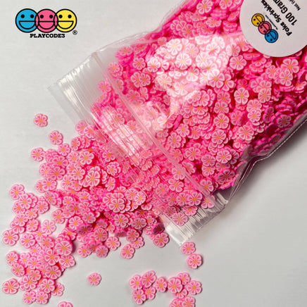 Sakura Blossoms Pink Flowers Fimo Fake Sprinkles Funfetti Faux Confetti Playcode3 Llc Sprinkle