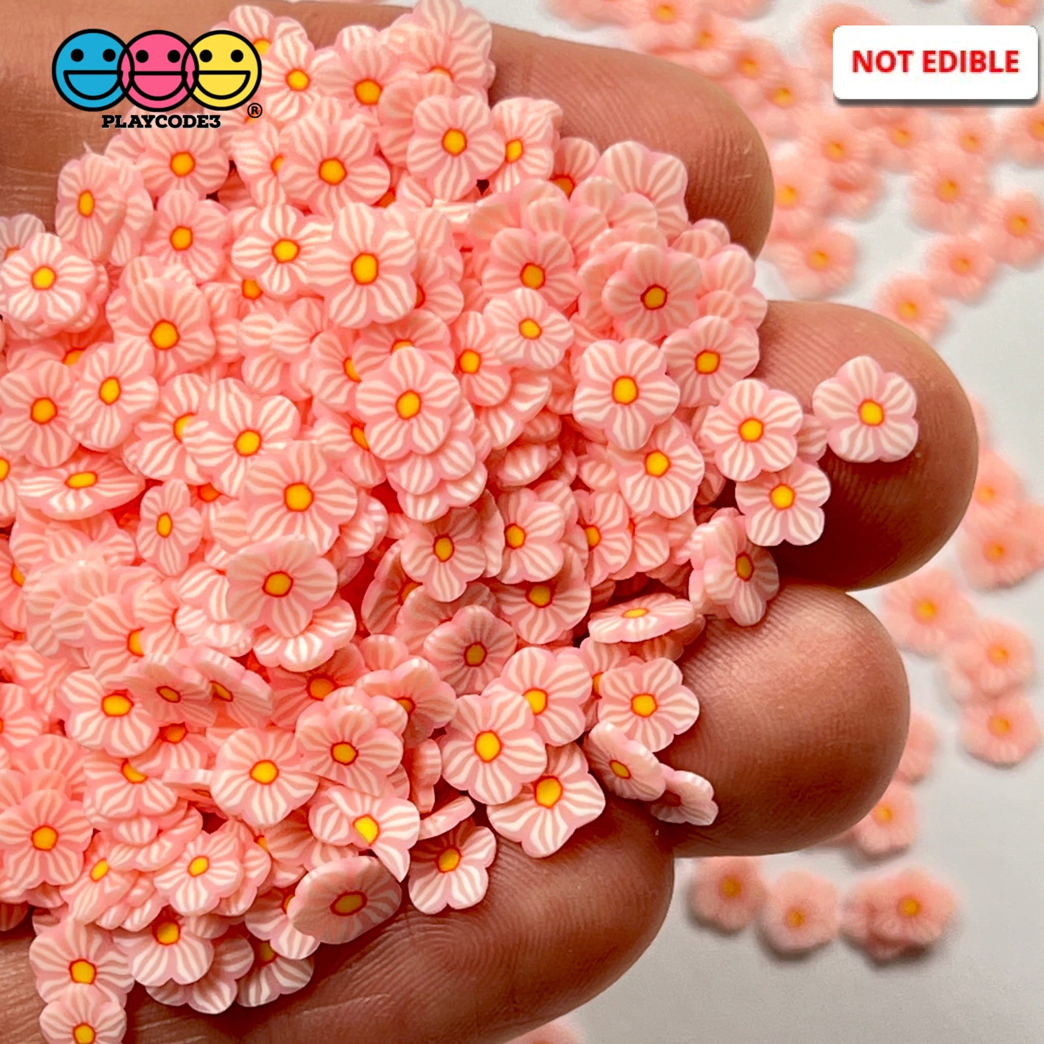 Sakura Cherry Blossoms Flower Fimo Japanese Flowers Faux Sprinkle Conf