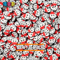 Santa Clause With Hat Fimo Fake Sprinkles Christmas Saint Nick Confetti Funfetti 20 Grams Sprinkle