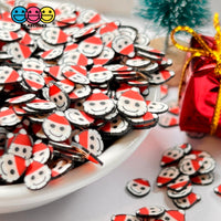 Santa Clause With Hat Fimo Fake Sprinkles Christmas Saint Nick Confetti Funfetti Sprinkle