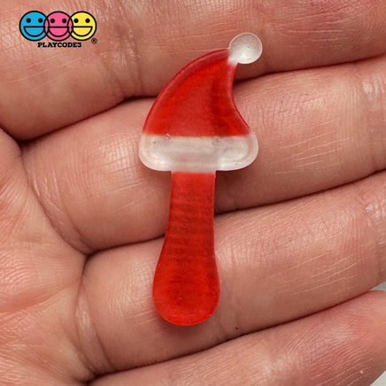 Santa Hat Christmas Holiday Flatback Cabochons Decoden Charm 10 Pcs Playcode3 Llc