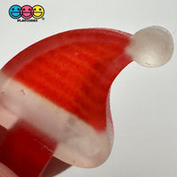 Santa Hat Christmas Holiday Flatback Cabochons Decoden Charm 10 Pcs Playcode3 Llc