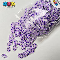 Sea Shells Purple 10Mm Fake Clay Sprinkles Fimo Decoden Jimmies Funfetti Sprinkle