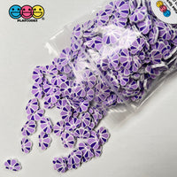 Sea Shells Purple 10Mm Fake Clay Sprinkles Fimo Decoden Jimmies Funfetti Sprinkle