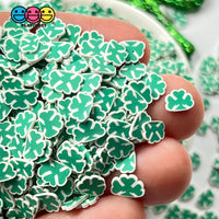 Shamrock Clover Saint Patricks Day Clovers Fake Sprinkles 20 Grams / 5 Mm Sprinkle