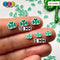 Shamrock Clover Saint Patricks Day Clovers Fake Sprinkles Sprinkle