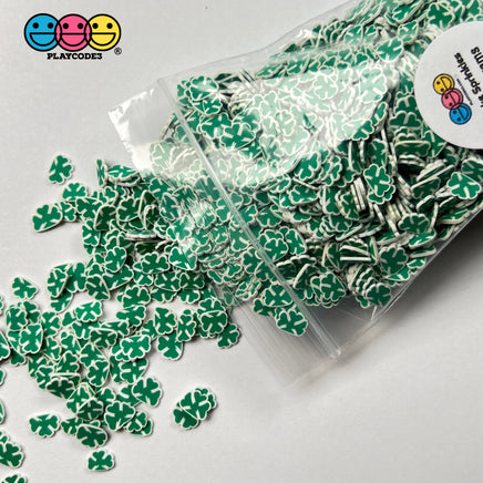 Shamrock Clover Saint Patricks Day Clovers Fake Sprinkles Sprinkle