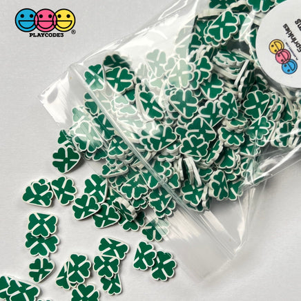 Shamrock Clover Saint Patricks Day Clovers Fake Sprinkles Sprinkle