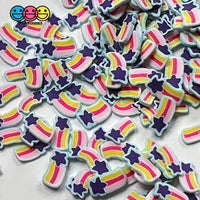 Shooting Star Fimo Fake Clay Sprinkles Blue Stars Fireworks 4Th Of July Confetti Funfetti Sprinkle
