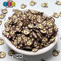 Siberian Husky Blue Eyed Dog Fimo Slices Fake Food Sprinkles Decoden Sprinkle