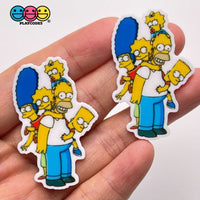 Simpsons Family Homer Doughnut Theme Planar Donut Decoden Planars 10Pcs