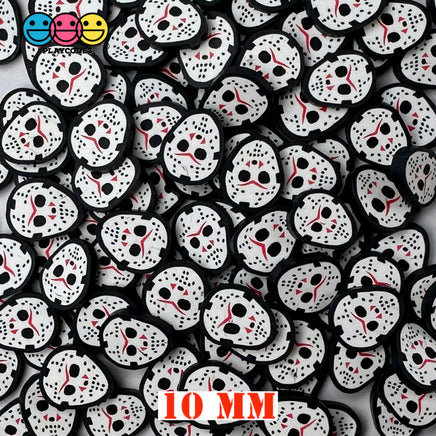 Ski Mask Horror Movie Character Fake Clay Sprinkles Decoden Fimo Jimmies 5Mm/10Mm Playcode3 Llc 10