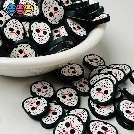 Ski Mask Horror Movie Character Fake Clay Sprinkles Decoden Fimo Jimmies 5Mm/10Mm Playcode3 Llc
