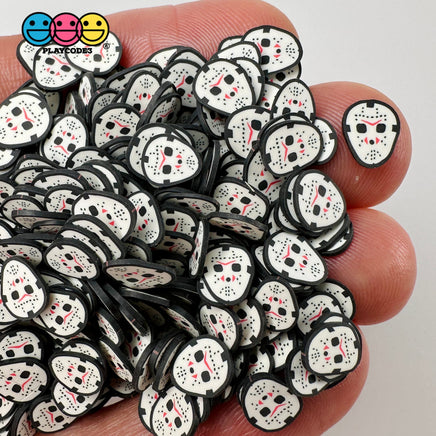 Ski Mask Horror Movie Character Fake Clay Sprinkles Decoden Fimo Jimmies 5Mm/10Mm Playcode3 Llc