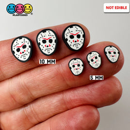 Ski Mask Horror Movie Character Fake Clay Sprinkles Decoden Fimo Jimmies 5Mm/10Mm Playcode3 Llc