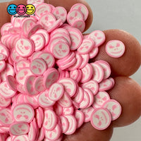 Skull Face Pink White Skeleton Jack Skellington Halloween 5Mm/10Mm Fake Clay Sprinkles Decoden Fimo